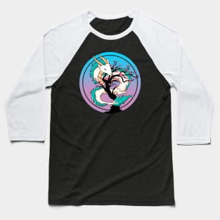 Sakura Dragon Baseball T-Shirt